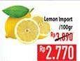 Promo Harga Lemon Import per 100 gr - Hypermart