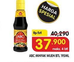 Promo Harga ABC Minyak Wijen 195 ml - Superindo