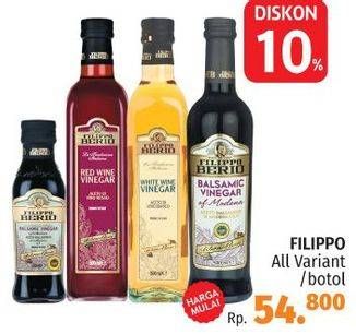 Promo Harga FILIPPO BERIO Olive Oil Extra Virgin  - LotteMart