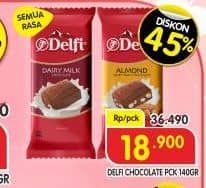 Promo Harga Delfi Chocolate All Variants 140 gr - Superindo