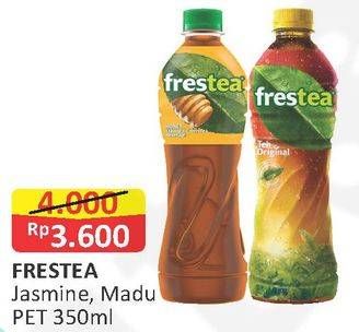 Promo Harga FRESTEA Minuman Teh Jasmine, Madu 350 ml - Alfamart