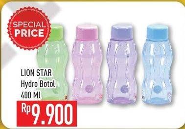Promo Harga LION STAR Hydro Bottle 400 ml - Hypermart