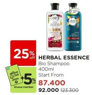 Promo Harga Herbal Essence Shampoo 400 ml - Watsons
