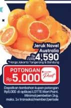 Promo Harga Jeruk Navel Australia per 100 gr - LotteMart