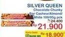 Promo Harga Silver Queen Chunky Bar Cashew, Almonds, White 95 gr - Indomaret