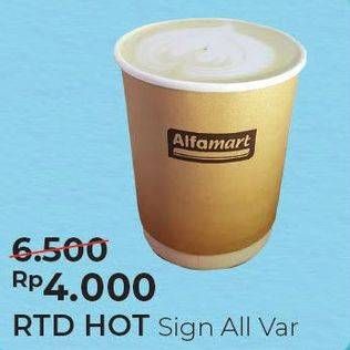 Promo Harga Alfamart RTD Hot  - Alfamart