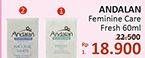 Promo Harga ANDALAN Feminine Care Fresh 60 ml - Alfamidi