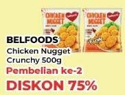 Promo Harga BELFOODS Nugget Chicken Nugget Crunchy 500 gr - Yogya
