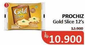 Promo Harga PROCHIZ Gold Slices 156 gr - Alfamidi