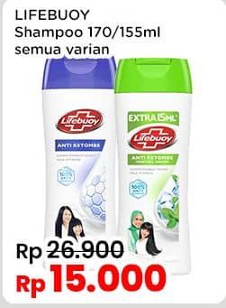 Promo Harga Lifebuoy Shampoo All Variants 155 ml - Indomaret