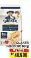 Promo Harga Quaker Oatmeal Rolled Oats 800 gr - Alfamart