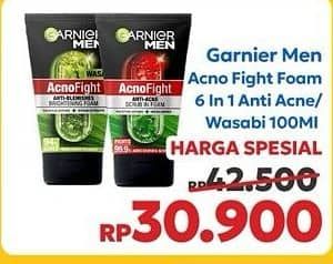 Promo Harga Garnier Men Facial Foam  - Indomaret