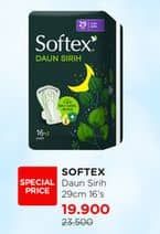 Promo Harga Softex Daun Sirih 29cm 16 pcs - Watsons