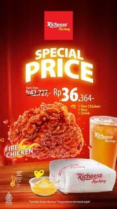 Promo Harga Special Price  - Richeese Factory