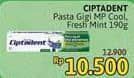 Promo Harga Ciptadent Pasta Gigi Maxi 12 Plus Cool Mint, Fresh Mint 190 gr - Alfamidi