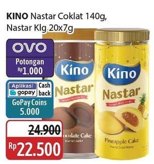 Promo Harga Kino Nastar Chocolate, Nanas 140 gr - Alfamidi