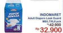 Promo Harga Indomaret Diapers Adult M8, L7, XL6  - Indomaret