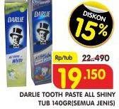Promo Harga DARLIE Toothpaste All Shiny 140 gr - Superindo