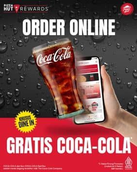 Promo Harga Order Online Gratis Coca-cola  - Pizza Hut