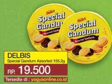 Promo Harga Delbis Special Gandum Assorted 155 gr - Yogya