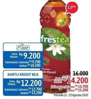 Promo Harga FRESTEA Minuman Teh 1500 ml - Alfamidi