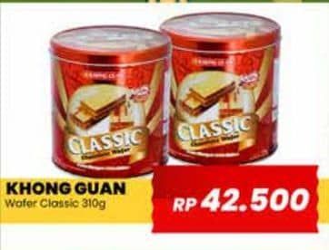 Promo Harga Khong Guan Classic Wafer Mini 310 gr - Yogya