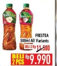 Promo Harga FRESTEA Minuman Teh All Variants 500 ml - Hypermart