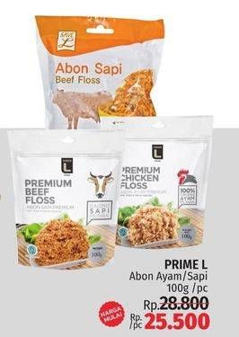 Promo Harga Prime L Abon Sapi/Ayam  - LotteMart