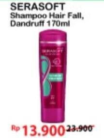 Promo Harga SERASOFT Shampoo Hair Fall Treatment, Dandruff 170 ml - Alfamart