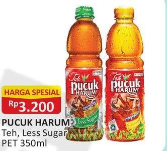 Promo Harga TEH PUCUK HARUM Minuman Teh Jasmine, Less Sugar 350 ml - Alfamart