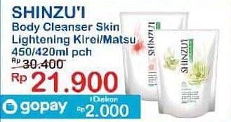 Promo Harga Shinzui Body Cleanser Kirei, Matsu 420 ml - Indomaret