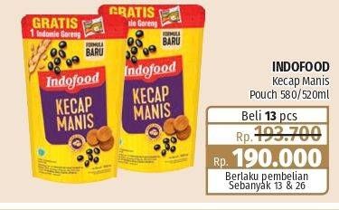Promo Harga Indofood Kecap Manis 520 ml - Lotte Grosir