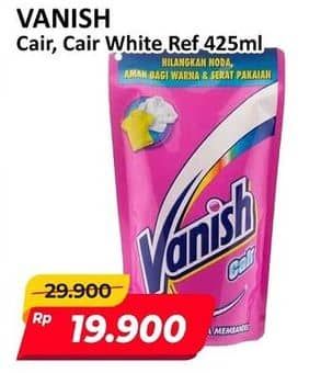 Promo Harga Vanish Penghilang Noda Cair Pink, Putih 425 ml - Alfamart