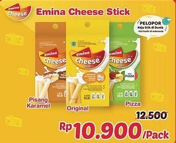 Promo Harga EMINA Cheese Stick Original, Pisang Karamel, Pizza  - Alfamidi