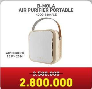 Promo Harga B-mola Air Purifier 1804  - Electronic City
