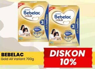 Promo Harga Bebelac 3 Gold Susu Pertumbuhan All Variants 700 gr - Yogya