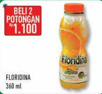Promo Harga FLORIDINA Juice Pulp Orange per 2 botol 360 ml - Hypermart