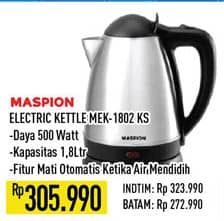 Promo Harga Maspion MEK 1802 | Kettle 1800 ml - Hypermart