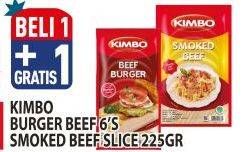 Promo Harga KIMBO Burger Beef 6