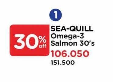 Promo Harga Sea Quill Omega 3 Salmon  - Watsons