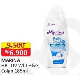 Promo Harga MARINA Hand Body Lotion UV White Collagen Asta 185 ml - Alfamart