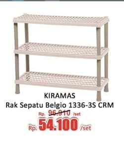 Promo Harga Kiramas Rak Sepatu Belgio  - Hari Hari