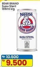 Promo Harga Bear Brand Susu Steril 189 ml - Indomaret