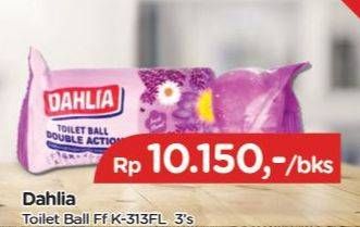 Promo Harga DAHLIA Toilet Color Ball K-313FL 3 pcs - TIP TOP