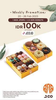 Promo Harga JCO JPOPS  - JCO