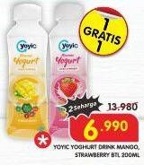 Promo Harga Yoyic Yogurt Drink Mango, Strawberry 200 ml - Superindo