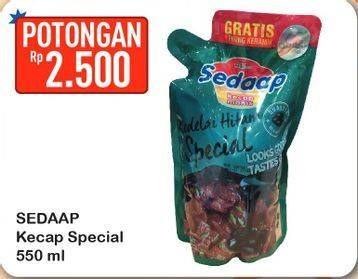 Promo Harga SEDAAP Kecap Manis Special 550 ml - Hypermart