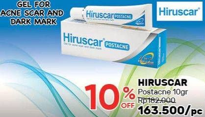 Promo Harga HIRUSCAR Post Acne 10 gr - Guardian
