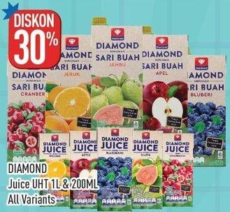 Promo Harga Diamond Juice All Variants 200 ml - Hypermart