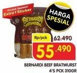 Promo Harga BERNARDI Delicatessen Sausage 4 pcs - Superindo